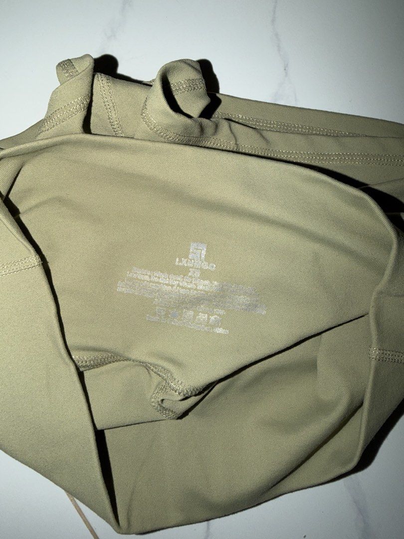 Cycling Active Shorts Olive Green Size XS (Category: Shorts) located in Cabuyao City. Submitted by _pinkvv2000 (Listing ID 1465876834, Image 3). Description: - Brand: LKEXGO - Color: Olive green - Size: XS - Design: High-waist with a wide supportive waistband - Fabric: Super stretchy and comfortable - Ideal for: Gym workouts, running, or casual lounge wear.