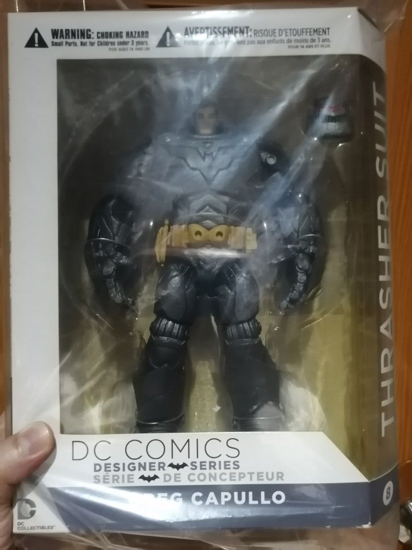 Dc collectible batman (Category: Action & Battle Toys) located in Quezon City. Submitted by ghenared123 (Listing ID 1465950765, Image 1). Description: Dc collectible Thrasher suit batman Misb.