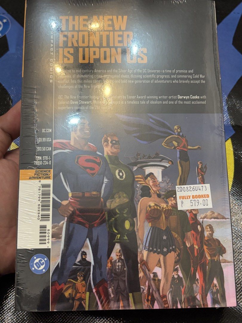 DC: The New Frontier DC Compact Comics (Category: Comics & Manga) located in Caloocan City. Submitted by percyreads (Listing ID 1465871891, Image 2). Description: Condition: Opened, read once with original Fully Booked price tag at the back .