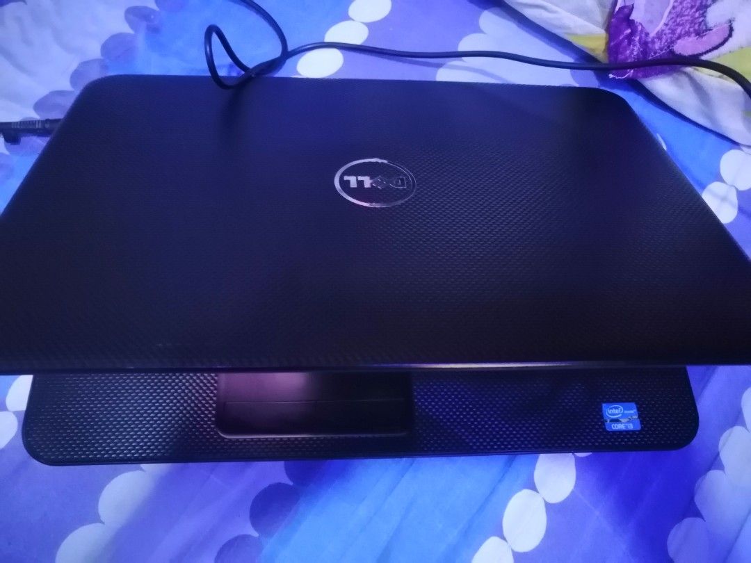 Dell Intel Core i3 Laptop (Category: Laptops & Notebooks) located in Quezon City. Submitted by affordablelaptopph (Listing ID 1465878817, Image 3). Description: - Brand: Dell - Color: Black - Processor: Intel Core i3 3rd gen 8gb ram 1tera byte - OS & Apps: Windows with pre-installed shortcuts (Chrome, YouTube, Excel, Word, PowerPoint) - Keyboard: Full-size with numeric keypad - Condition: Powers on and works normally - Inclusions: Charger cable i