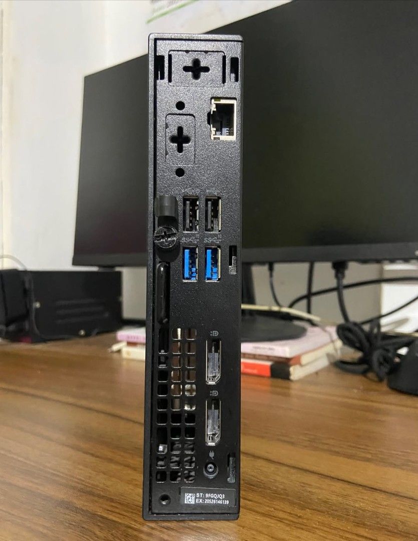 Dell OptiPlex 3000 Thin Client Pentium N6005 8GB 238GB (Category: Desktops) located in Quezon City. Submitted by irvinyow (Listing ID 1465789307, Image 2). Description: Model: Dell OptiPlex 3000 Thin Client - Processor: Intel Pentium Silver N6005 (2.00GHz) - Memory: 8GB RAM - Storage: 238GB SSD - Graphics: Intel UHD Graphics - Connectivity: Multiple USB ports, display ports, and ethernet - Condition: Clean black chassis, excellent working conditi