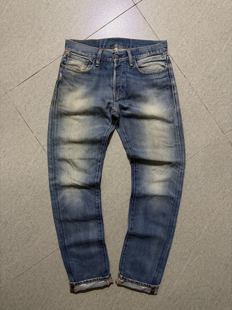 Denim & Supplt Ralph Lauren (Category: Jeans) located in Talisay. Submitted by re_sell01 (Listing ID 1465899080, Image 1). Description: Denim & Supply Ralph Lauren Tapered Straight Size W28 L30 Waistline 31” Length 40.5” Hem 6.5” Non Stretch Chain Stitch Good Condition.
