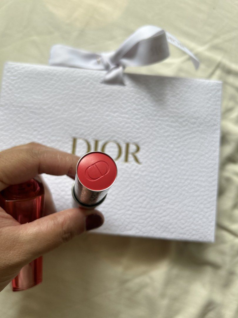 Dior Rosy Glow Blush Stick (Category: Makeup) located in Cavite. Submitted by lysagaoinit (Listing ID 1465865481, Image 2). Description: -100 % Authentic -Brand New -Shade: 108 Guava -Comes with Paper Bag, Store Receipt and 1 Freebie -Payment via Gcash/Maya/Bank Transfer Only -Delivery via Lalamove (to be shouldered by the customer)/ J&T free delivery -Location: Cavite City.