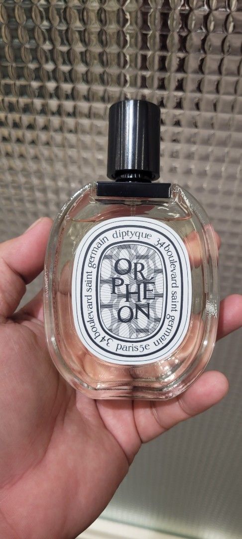 Diptyque Orphéon EDT 100ml (Category: Fragrance & Deodorants) located in San Juan City. Submitted by sniffandstyle (Listing ID 1465823520, Image 1). Description: Authentic Diptyque Orphéon EDT 100ml Sprayed to test only No more box Authenticity guaranteed 6800 plus SF .