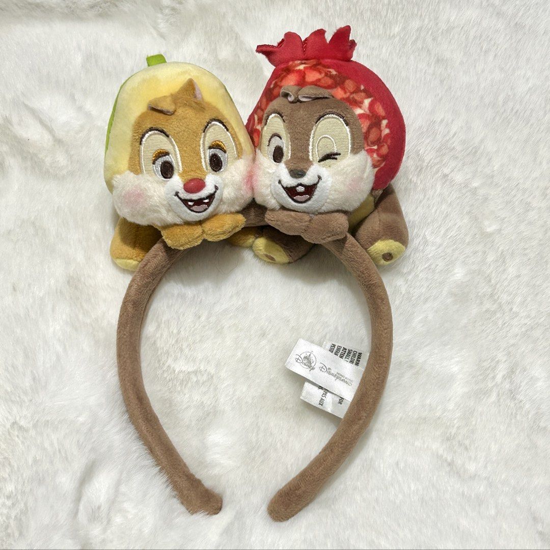Disney Chip & Dale Headband (Category: Other Accessories) located in Quezon City. Submitted by kitsune.treasures (Listing ID 1465924178, Image 2). Description: *First to pay policy! *1 day reservation only. Failure to pay on time, auto cancel. 📍Quezon City * MOD: J&T | Lalamove * MOP: GCASH | BPI 📦ON HAND AND READY TO SHIP! CONDITION: WHAT YOU SEE IS WHAT YOU GET. Dimensions: Kindly check the photos for the actual measurements. Please check all