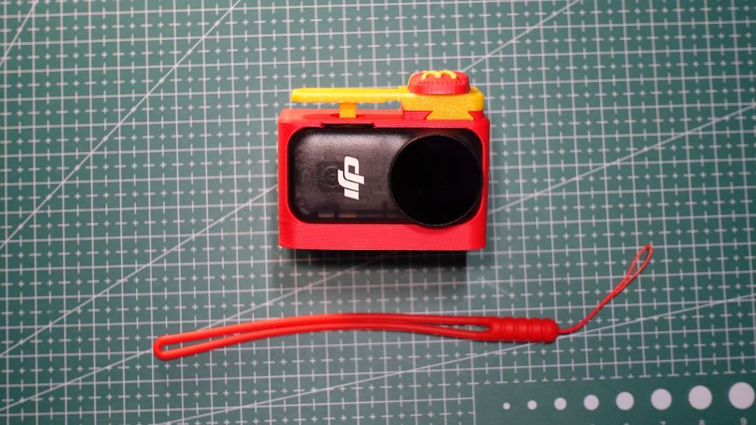 DJI Osmo Nano 3D Printed Protective Case With Lanyard (Category: Camera Bags & Carriers) located in Mandaluyong City. Submitted by benjperez (Listing ID 1465929143, Image 2). Description: Custom 3D Printed cases for your DJI Osmo Nano (2 Design available) Price: 550.00 - Custom 3D printed protective case housing designed specifically for Osmo Nano cameras - Includes a stylish, matching wrist lanyard for easy carrying - Two fun color themes availa