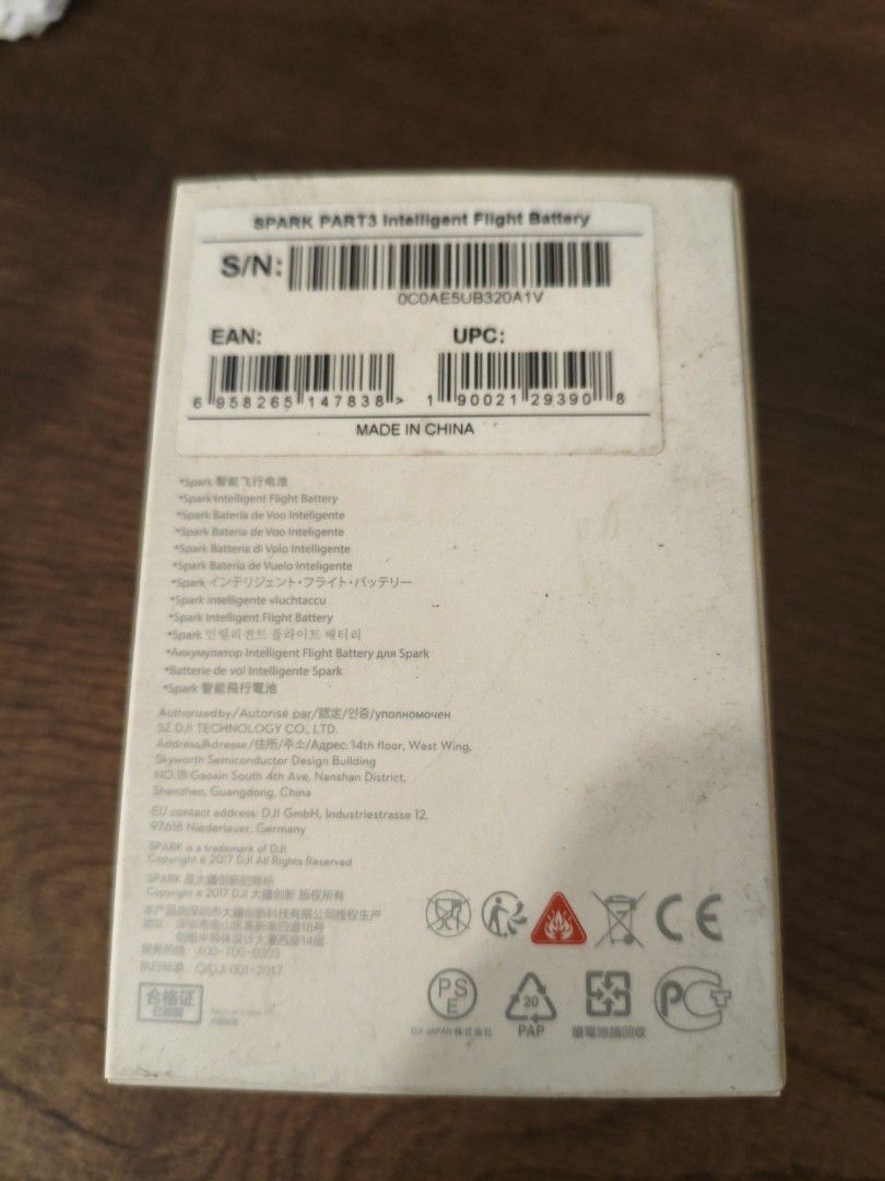 DJI Spark Intelligent Flight Battery (Original) - 2 pcs Available (Category: Cameras) located in Quezon City. Submitted by ferge88 (Listing ID 1465951110, Image 3). Description: Selling original DJI Spark Intelligent Flight Batteries in box. Perfect for expanding flight time or replacing aged batteries wasnt able to use..