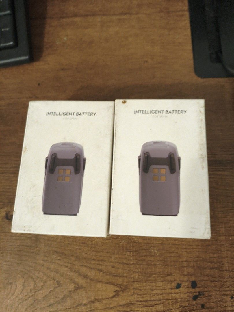 DJI Spark Intelligent Flight Battery (Original) - 2 pcs Available (Category: Cameras) located in Quezon City. Submitted by ferge88 (Listing ID 1465951110, Image 1). Description: Selling original DJI Spark Intelligent Flight Batteries in box. Perfect for expanding flight time or replacing aged batteries wasnt able to use..