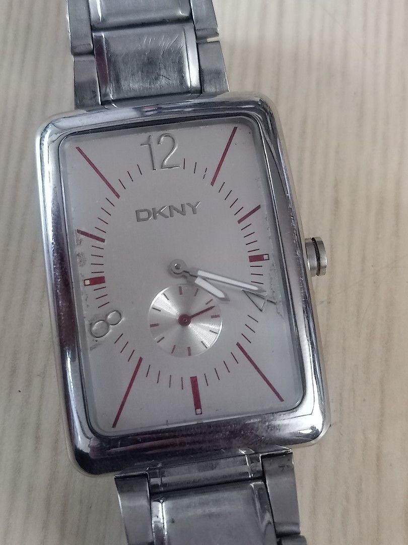 Dkny (Category: Men's Watches) located in Las Pinas. Submitted by the_recycle_shop (Listing ID 1465925720, Image 3). Description: Original good working condition Quartz with battery big size Fits wrist 7 inches.