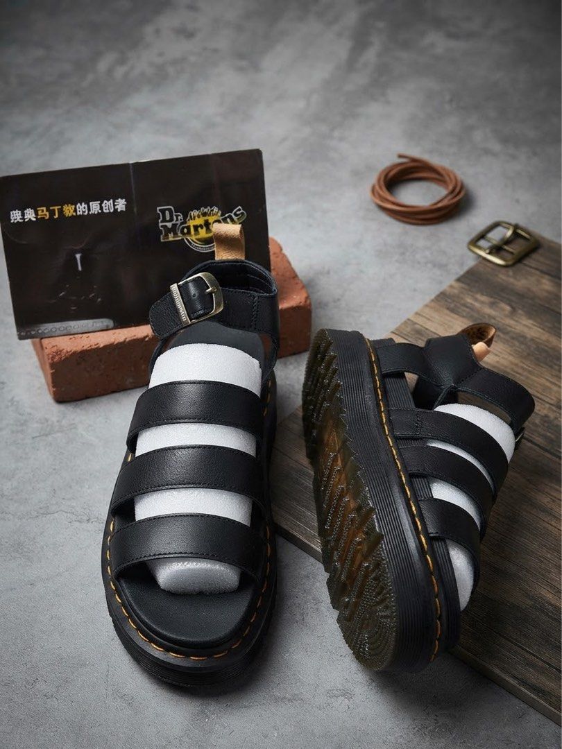Dr. Martens Sandals (Category: Slippers & Slides) located in Makati City. Submitted by iconikarl (Listing ID 1465807201, Image 3). Description: Size US 9 men’s, US 10 women’s on tag Best fits US 8 men’s Authenticity not guaranteed that’s why selling low. With extra shoelace and eco bag but no box..