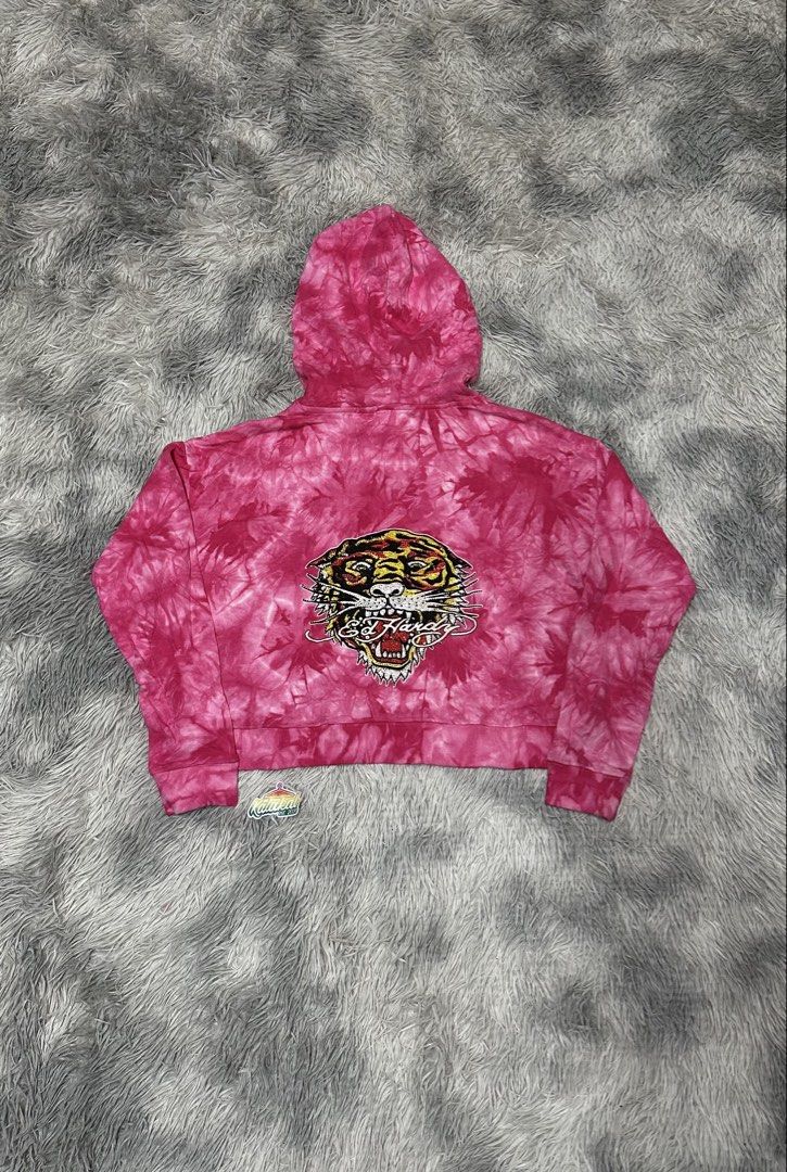 Ed h*rdy hoodie crop jacket (Category: Coats, Jackets and Outerwear) located in Manila. Submitted by paulovenegaskalakal2020 (Listing ID 1465788499, Image 1). Description: For sale! Kalakal Ed h*rdy tie-dye hoodie crop jacket WOMENS Modern- (c) 2016 hardy way, LLC Small- 21 width x 18.5 length inches Sleeves- 19 inches Minimal dirt Need wash Brandnew with hangtag Crispy MINE 1,690 +sf.