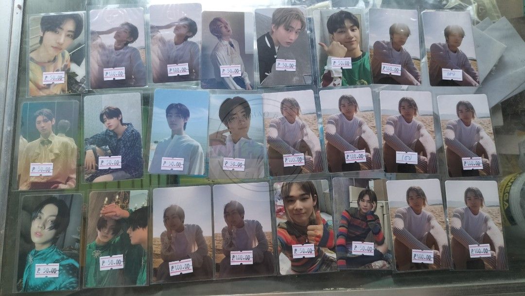 ENHYPEN PHOTOCARDS & POB POSTCARD OFFICIAL (Category: K-Wave Merchandise) located in Cebu City. Submitted by nihaobei8 (Listing ID 1465917232, Image 1). Description: WTS/LFB ENHYPEN PHOTOCARDS & POB POSTCARD OFFICIAL PRICE RANGE: 50 - 100.