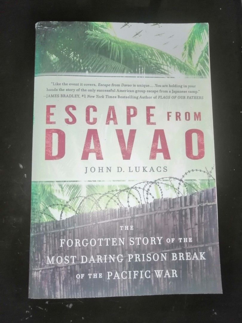 Escape from Davao by John D. Lukacs (Category: Storybooks) located in Makati City. Submitted by booksbymarvin (Listing ID 1465823134, Image 1). Description: For sale Paperback. In good condition MOD, MOP: LBC GRAB, GCASH, BPI.