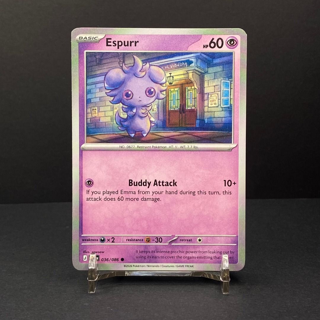 Espurr 036/086 Common (Category: Raw Singles) located in Pasig City. Submitted by precycled_ (Listing ID 1465872076, Image 1). Description: Condition : NM-LP 2 copies available . . . ‼️BUY AT YOUR OWN RISK ❗Payment First Basis 📌Be 100% SURE before submitting the form 📌1 DAY Reservation ONLY! ❌No Pick-up / No Meet up ❌No RETURN / EXCHANGE ❌No RUSH ❌No CANCELLATIONS ❌Don't BUY our products if you are flaw conscious ⚠️Seller is NOT liable for any 