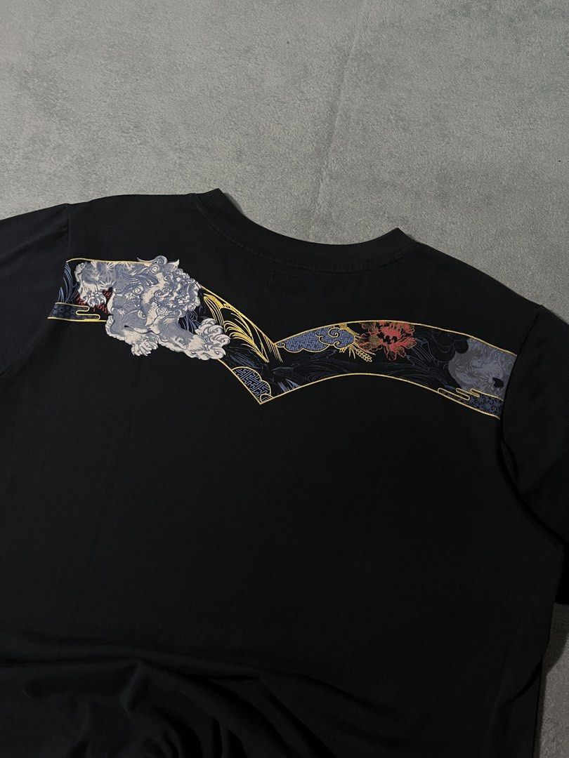 Evisu Daicock (Category: Formal Shirts) located in Marilao. Submitted by thriftyy_69 (Listing ID 1465760141, Image 2). Description: Evisu •dimes: 22 x 25 •size: M •condition: Good •flaw/s: None .