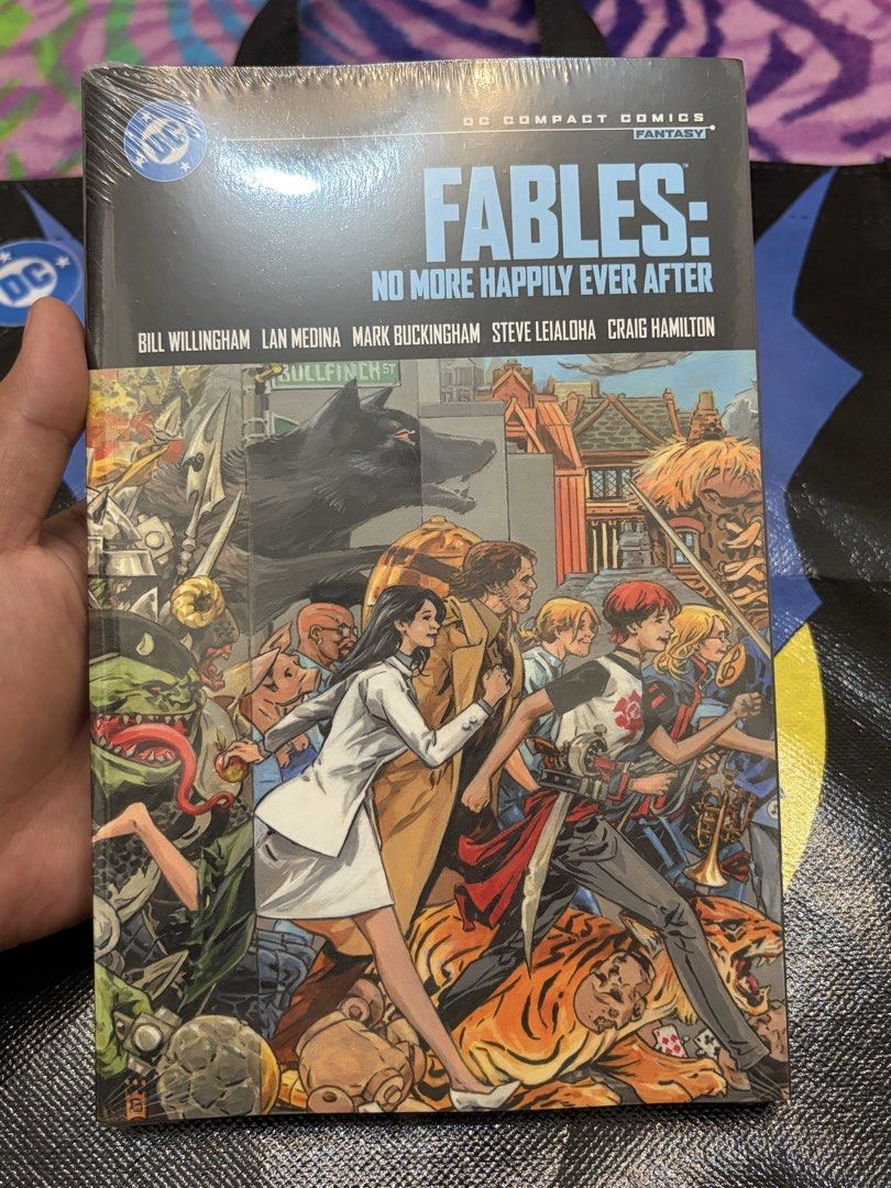 Fables: No More Happily Ever After DC Compact Comics (Category: Comics & Manga) located in Caloocan City. Submitted by percyreads (Listing ID 1465872548, Image 1). Description: Condition: Opened, read once with original Fully Booked price tag at the back.