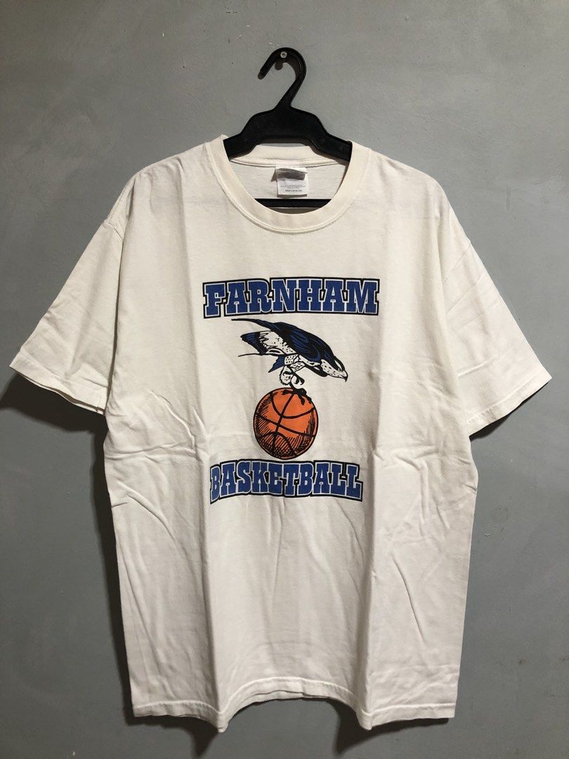 Farnham Basketball Vintage (Category: Tshirts & Polo Shirts ) located in Tarlac. Submitted by jds_thrift (Listing ID 1465816830, Image 1). Description: 𝗙𝗔𝗥𝗡𝗛𝗔𝗠 𝗕𝗔𝗦𝗞𝗘𝗧𝗕𝗔𝗟𝗟 𝘝𝘪𝘯𝘵𝘢𝘨𝘦 𝘋𝘦𝘴𝘪𝘨𝘯 🏀 𝗧𝗔𝗚: HANES BEEFY® 𝗖𝗢𝗡𝗗𝗜𝗧𝗜𝗢𝗡: 9.5/10 𝗦𝗜𝗭𝗘: L–XL 𝗠𝗘𝗔𝗦𝗨𝗥𝗘𝗠𝗘𝗡𝗧𝗦: L 29” × W 22” 💸 𝗠𝗜𝗡𝗘: ₱300.