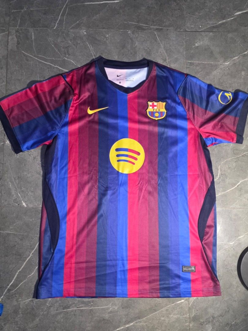 FC Barcelona Football jersey (Category: Activewear) located in Rizal. Submitted by caloyolo (Listing ID 1465945413, Image 1). Description: Width 22in Length 30in XL on tag Complete wash tag Plus sf.