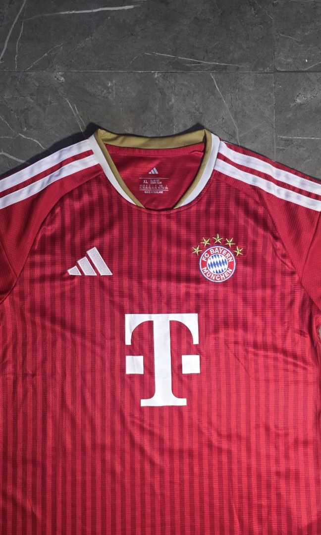 Fc Bayern Munich Jersey (Category: Activewear) located in Rizal. Submitted by caloyolo (Listing ID 1465945203, Image 3). Description: Width - 22in Length - 30in XL on tag Complete wash tag No issue Plus sf.