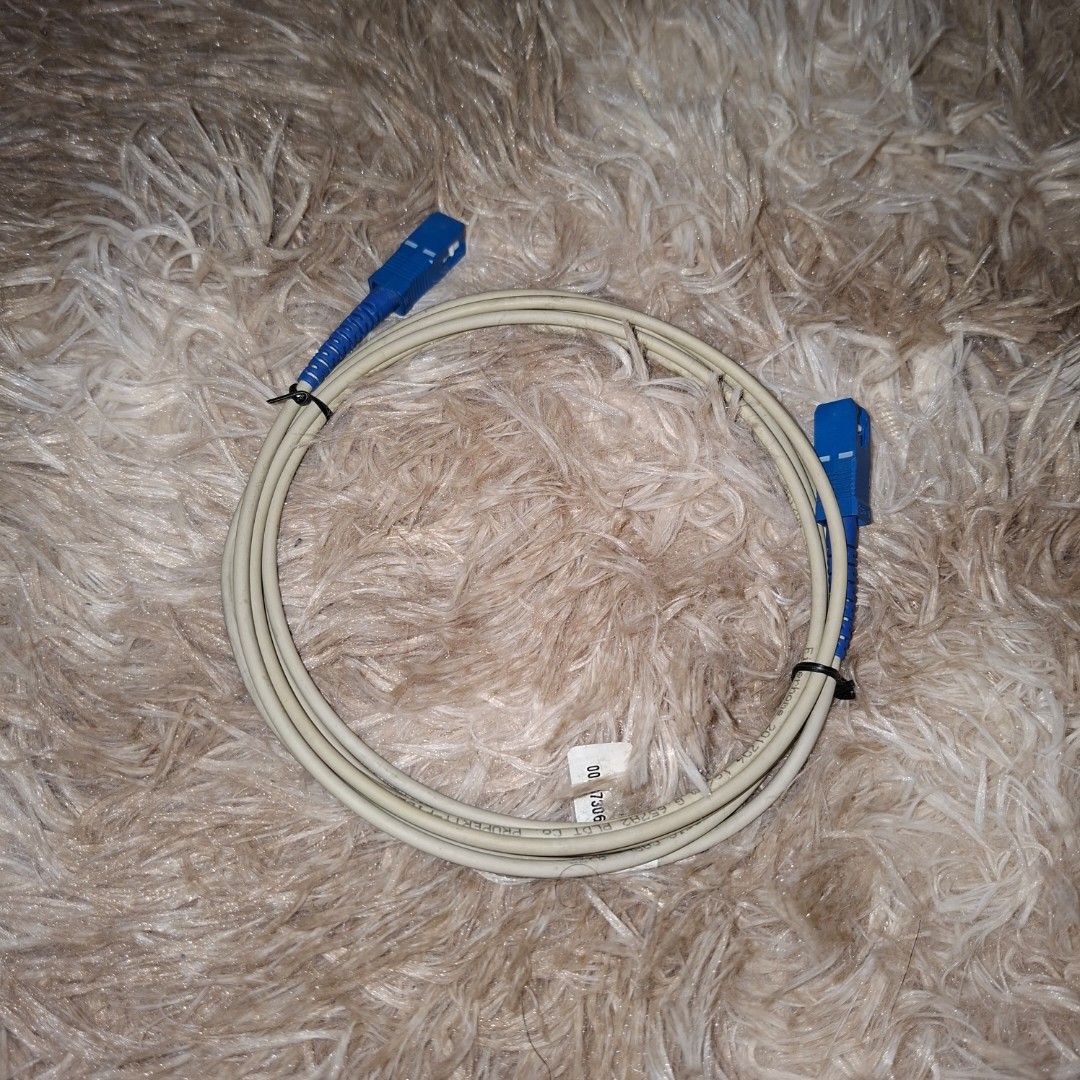 Fiber internet modem cable (Category: Craft Supplies & Tools) located in Pasig City. Submitted by thethinkers (Listing ID 1465760396, Image 2). Description: .