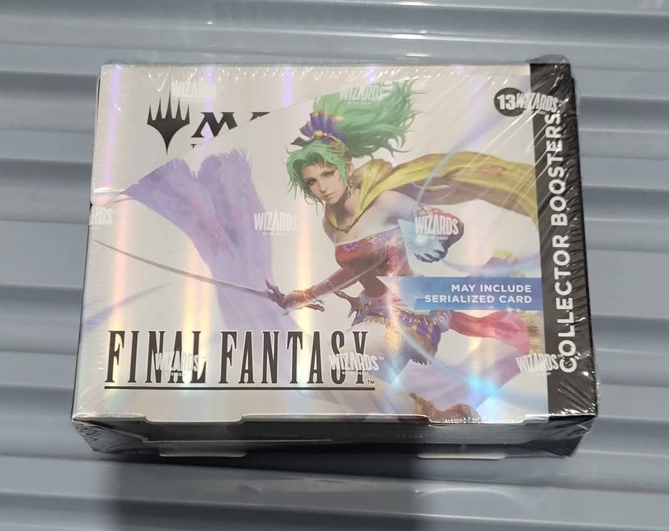 Final fantasy MTG Collector booster Display (Category: Card Boxes & Cases) located in Pasig City. Submitted by hobbystuff07 (Listing ID 1465816532, Image 1). Description: New and sealed Meetups only at megamall, robinsons galleria, opus mall, sm east ortigas, greenhills.