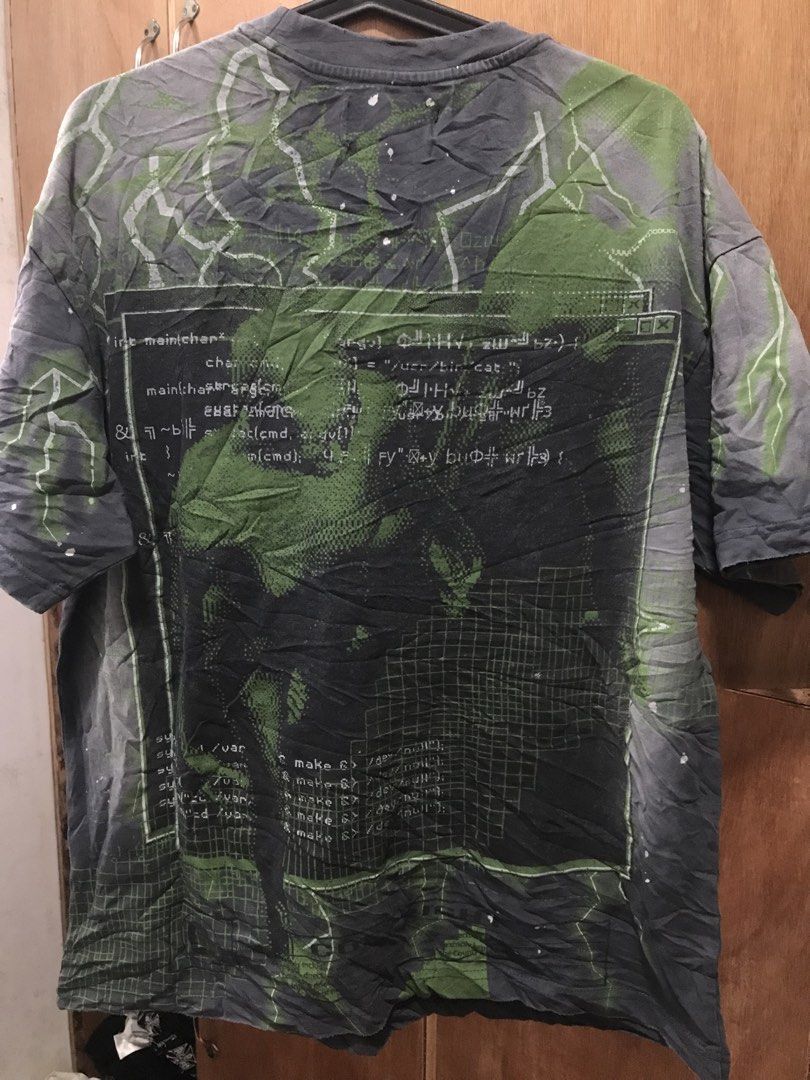 First Row graphic tshirt (Category: Tshirts & Polo Shirts ) located in Libona. Submitted by ooaakklleeyy (Listing ID 1465799045, Image 2). Description: -First Row acid-washed rhinestone lightning t-shirt -22.5” width x 25.5” length -See pic for issue .