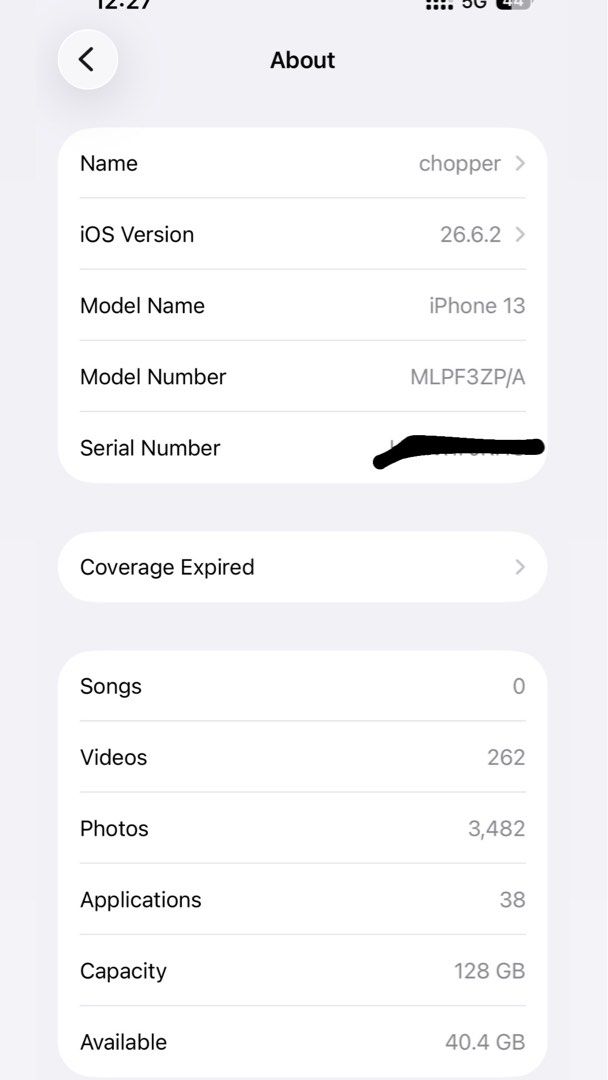 FOR SALE OR SWAP SA LOWER UNIT (Category: iPhone 13 Series) located in Manila. Submitted by luckystar_a356e8 (Listing ID 1465935121, Image 3). Description: FOR SALE OR SWAP SA LOWER UNIT -17,500 -iphone 13 midnight black -if bibilhin slightly negotiable -if swap sa lower unit add ka -88% battery health, still makunat since never been repaired simula pagkabili last year -NO SIM RESTRICTIONS -reason: need funds for my tuition - all goods no dents a
