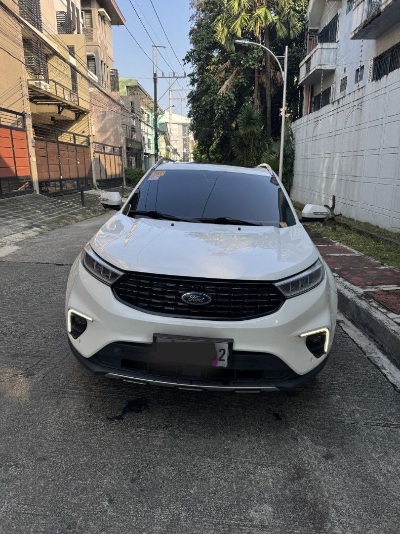 Ford territory titanium Auto (Category: Used Cars) located in Quezon City. Submitted by kytrading (Listing ID 1465913058, Image 1). Description: RUSH SALE‼️ ▪️top of the line ▪️ Push start ▪️display touchscreen. ▪️1st owner ▪️no encumbrance ▪️casa maintained (BGC Ford) ▪️ no flooded / accident history ▪️ (last oil change march 2026) ▪️purchased 2022 ▪️ sobra efficient sa gas ▪️Registered until Feb 2027! ▪️ cold aircon ▪️ power windows / power loc