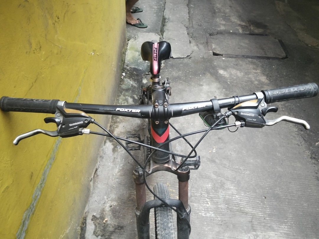 Foxter Mountain Bike (Category: Motorbikes for Sale) located in Manila. Submitted by leighmarie024 (Listing ID 1465826939, Image 2). Description: Alluminum Alloy naiwan ng brother ko na nagwork na abroad, no issue Foxter Powell 1.0 Frame size: M 27.5.