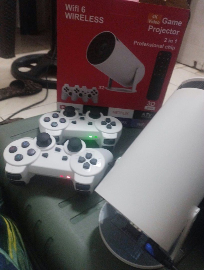 FS PROJECTOR HY300-PRO MAX 100inch Screen (Category: Projectors) located in Manila. Submitted by jhnrcx (Listing ID 1465935477, Image 2). Description: Almost new PLUG AND PLAY INCLUDING BUILT IN GAMES AND TWO CONSOLES SOUTH CALOOCAN, can ship and also meet up RFS: need funds, had to let go.