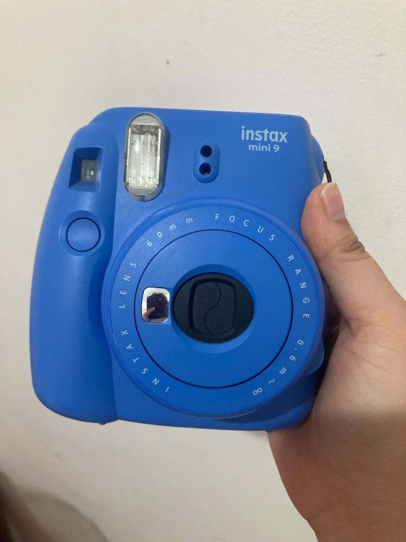 Fujifilm Instax Mini 9 Cobalt Blue Instant Camera (Category: Cameras) located in Bacolod City. Submitted by bmdy15 (Listing ID 1465867862, Image 1). Description: 📸 FUJIFILM INSTAX MINI 9 — BLUE 💙 Letting go of my cute Instax Mini 9 in blue! 🫶🏻 Perfect for capturing little moments, hangouts, birthdays, travels, and everything in between. ✨ 💙 Condition: Good condition / well-maintained 📷 Model: Fujifilm Instax Mini 9 🎨 Color: Blue ✨ No major