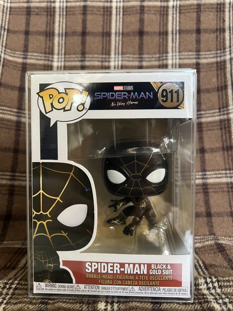 Funko Pop Marvel Spider-Man Collectible Figures (Category: Figurines & Statues) located in Quezon City. Submitted by dpayumo15 (Listing ID 1465781570, Image 1). Description: Collection of Marvel Spider-Man Funko Pop figures. Includes: Spider-Man Black & Gold Suit #911, Iron Spider #440, Spider-Man Captain Universe #614, Spider-Punk #503, and Iron Spider #574. MESSAGE ME FOR PRICES Each figure packed in original window box with plastic protector c