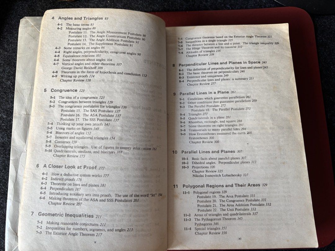 GEOMETRY BOOK (Metric Edition) (Category: Textbooks) located in Muntinlupa City. Submitted by laplace_transform (Listing ID 1465847666, Image 3). Description: GEOMETRY Metric Edition.