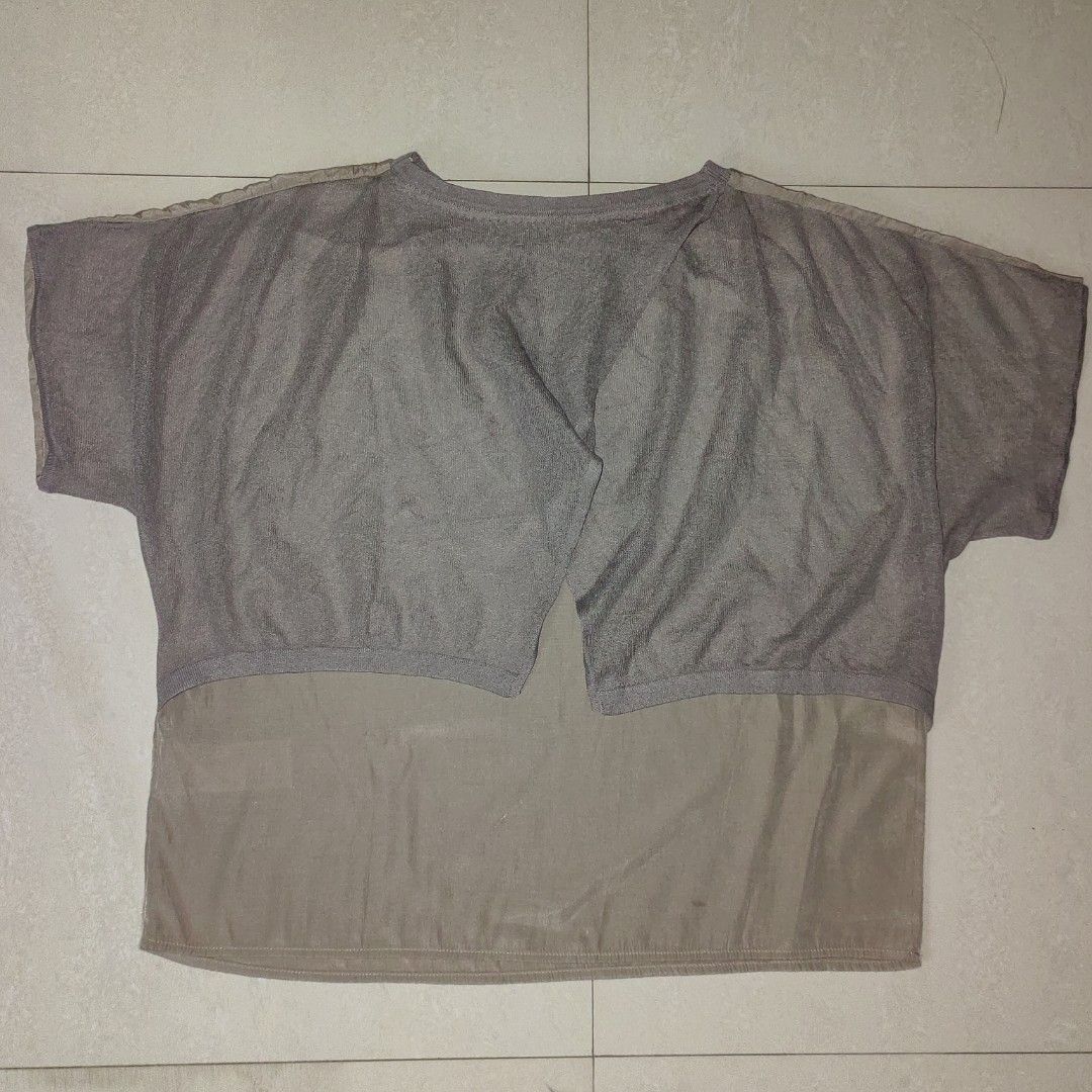 GIORDANO Ladies top (Category: Blouses) located in Barotac Nuevo. Submitted by yorcollections (Listing ID 1465823172, Image 2). Description: GIORDANO Ladies top Length 22 inches Width 21 inches 200php.