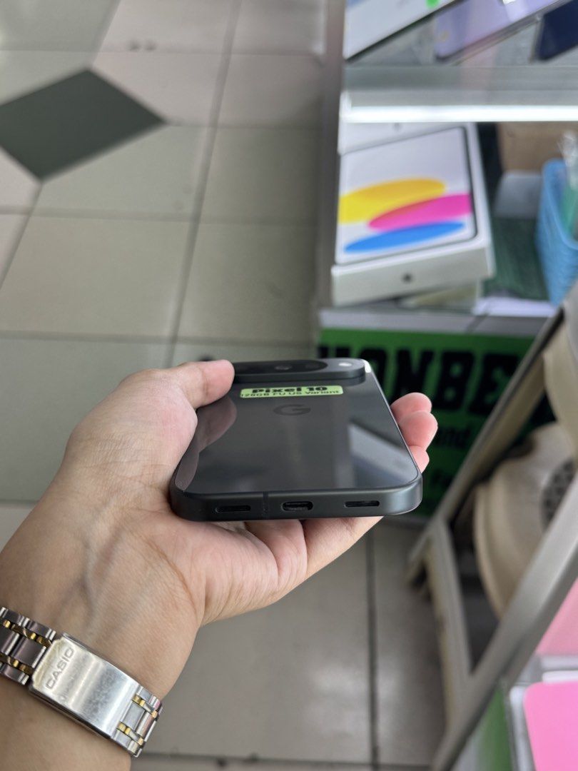 GOOGLE PIXEL 10 128GB FACTORY UNLOCK (Category: Google Pixel) located in San Juan City. Submitted by aynaagadgets (Listing ID 1465819960, Image 3). Description: GOOGLE PIXEL 10 128GB FACTORY UNLOCK OCTOBER 2026 STALL #: XB-07 FOR SALE | TRADE / SWAP PASS SA MGA SCAMMERS / THIRD PARTY (RFS: Buy and Sell) ⬇️DETAILS⬇️ •128 GB (Other storage is also available) •Black (Other color is also available but price may vary) •US Variant •95% Smooth •Truetone