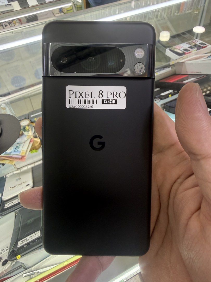 Google pixel 8 pro 128gb open line no issue makinis (Category: Google Pixel) located in Manila. Submitted by boldhorse.4a10f0 (Listing ID 1465840780, Image 1). Description: Google Pixcel 8 pro 128gb open line no issue black color.