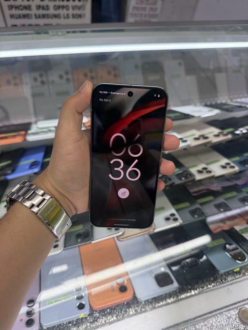 Google Pixel 9 Pro 128GB Openline US Variant (Category: Google Pixel) located in San Juan City. Submitted by Khalidmgdla08 (Listing ID 1465853833, Image 3). Description: FOR SALE | TRADE/SWAP Price: 34,999 On hand: Google Pixel 9 Pro✔️ 128GB ✔️ OPENLINE ✔️ 100% Original ✔️ 99% Makinis ✔️ 99% Smooth ✔️ NOT REFURB ✔️ NO HIDDEN ISSUES ✔️ NEVER BEEN REPAIRED ✔️ TEST TO SAWA✔️ FREE 3-UTOOLS ✔️ ANY MODEL OF IPHONE AND SAMSUNG ARE AVAILABLE! ✨ We accept