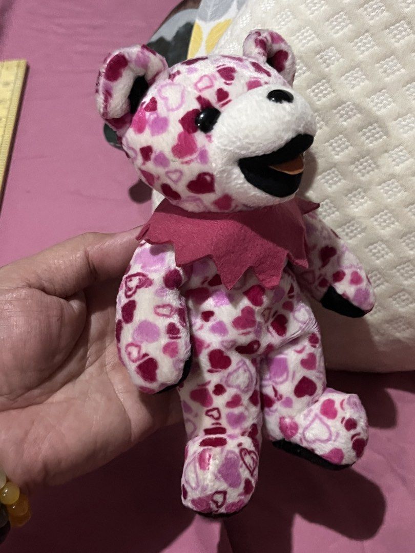 Grateful Dead bean bear LOVE LIGHT (Category: Plushies & Soft Toys) located in Paranaque City. Submitted by bonsaiart (Listing ID 1465895769, Image 2). Description: Pre owned Good condition 1000+sf Payment via gcash or paymaya Shipping via j&t No to cod/ cop/ meetup.