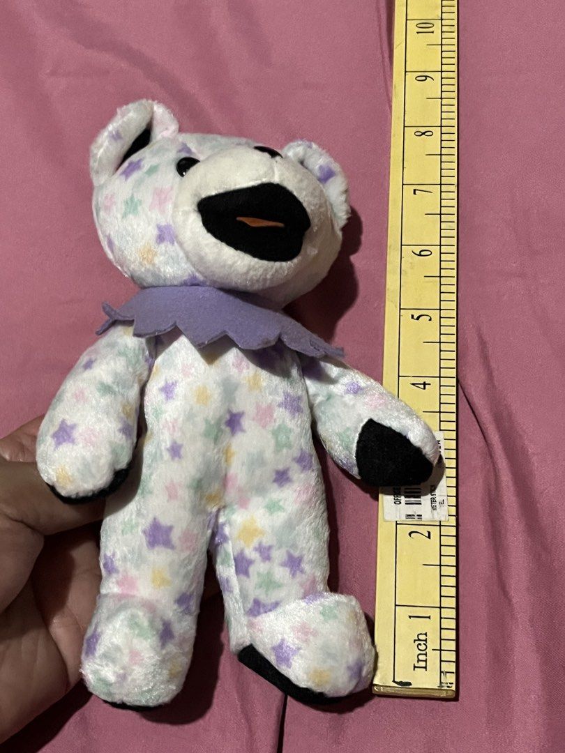 Grateful Dead bean bear SPINNER (Category: Plushies & Soft Toys) located in Paranaque City. Submitted by bonsaiart (Listing ID 1465896128, Image 2). Description: Pre owned Good condition 1000+sf Payment via gcash or paymaya Shipping via j&t No to cod/ cop/ meetup.