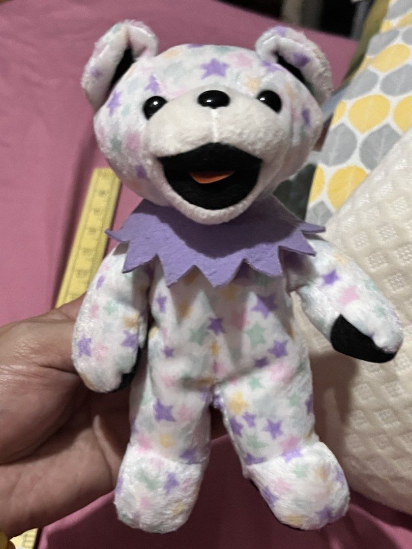 Grateful Dead bean bear SPINNER (Category: Plushies & Soft Toys) located in Paranaque City. Submitted by bonsaiart (Listing ID 1465896128, Image 1). Description: Pre owned Good condition 1000+sf Payment via gcash or paymaya Shipping via j&t No to cod/ cop/ meetup.