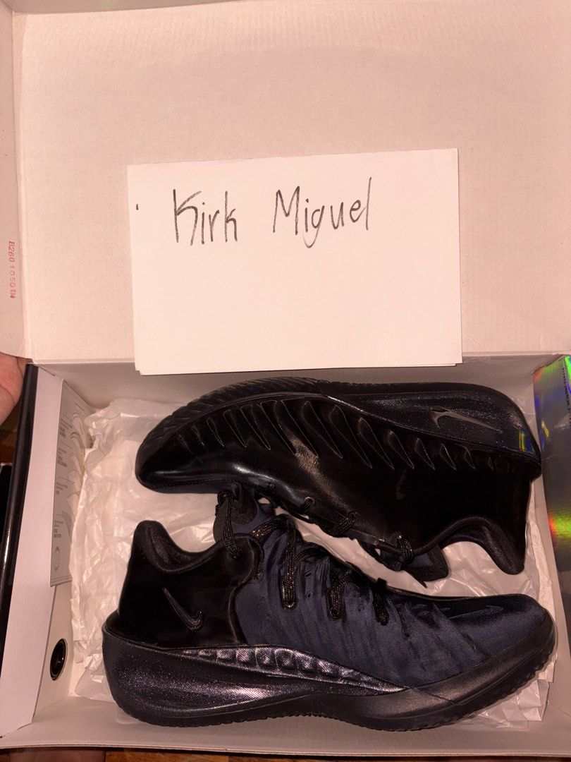 Gt cut 4 “Kay Yow” & “Triple Black” (Category: Casual Shoes) located in Manila. Submitted by saintkirrkkk (Listing ID 1465872035, Image 2). Description: “Triple Black” - size 10 used 4x, excellent condition with shoe bag ₱3,995 “Kay Tow” - size 9.5 used twice, excellent condition with shoe bag ₱4,495 .