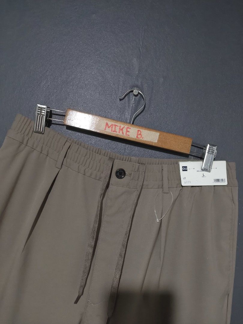 📍GU Wide Relaxed Pants (Category: Trousers) located in Antipolo. Submitted by simplehans (Listing ID 1465892420, Image 2). Description: ‎📍GU Wide Relaxed Pants ‎Size Large (Beige) ‎Waist- 32 to 38 ‎Length- 39 ‎Leg Open- 8.9 ‎Brand New ‎DIRECT MESSAGE IF INTERESTED.