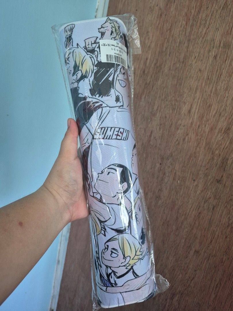 Haikyuu!! Mouse pad (Category: Character Goods) located in Malasiqui. Submitted by yoonisthings (Listing ID 1465779089, Image 1). Description: Haikyuu!! mouse pad 90*40cm*3mm SF included via J&T.