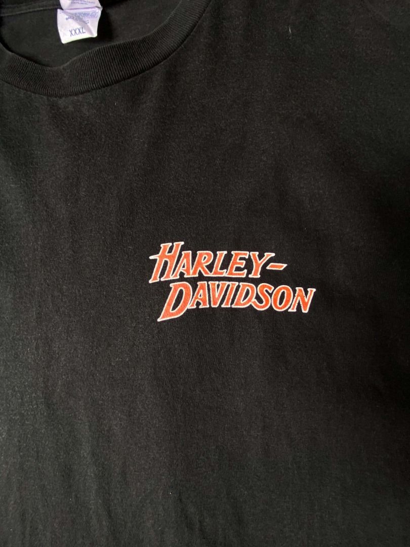Harley Davidson Shirt (Category: Tshirts & Polo Shirts ) located in Cebu City. Submitted by 88thrifts (Listing ID 1465831858, Image 3). Description: very good condition 22x30 good hairlines.