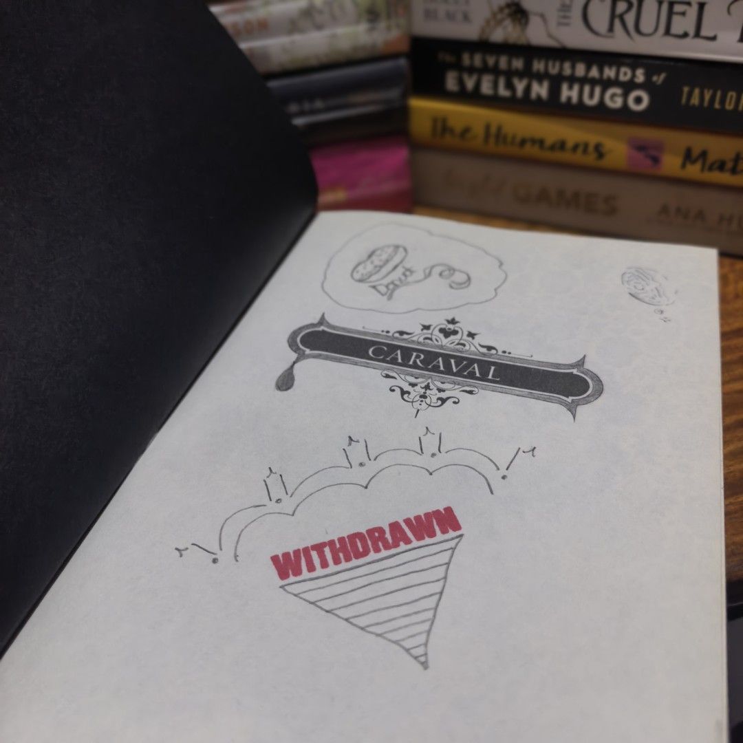 [HB EX LIB COPY] Caraval by Stephanie Garber (Category: Storybooks) located in Las Pinas. Submitted by nicsknacksandbooks (Listing ID 1465815700, Image 3). Description: .