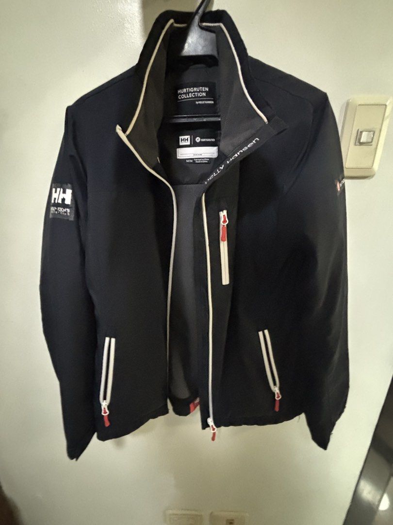 Helly HansenHelly Hansen Hurtigruten Waterproof Expedition Hoodie Jacket M(Medium) (Category: Coats, Jackets and Outerwear) located in Sorsogon. Submitted by kayrel1105 (Listing ID 1465867600, Image 1). Description: Well used Helly Hansen Hurtigruten Hoodie jacket Condition is 7.8/10 Issues: Cracking and fading on some Lettering .