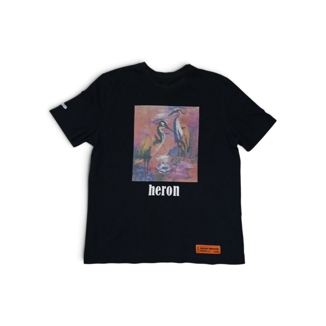 Heron Preston Shirt (Category: Tshirts & Polo Shirts ) located in Manila. Submitted by faded.thrift (Listing ID 1465856423, Image 1). Description: Meduim - Large.