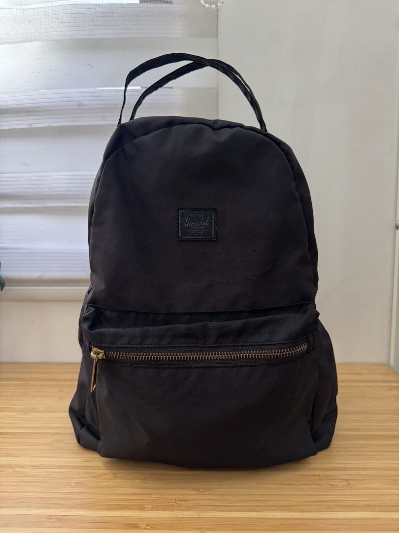 Herschel Black Nova Backpack (Category: Backpacks) located in Makati City. Submitted by the.archives (Listing ID 1465854623, Image 1). Description: Color: All black 🗓️ Weekdays: can arrange pickup from SM Podium, Mandaluyong City 🗓️ Weekends: can arrange pickup from Cavite thru j&t Shipping fee to be shouldered by buyer .