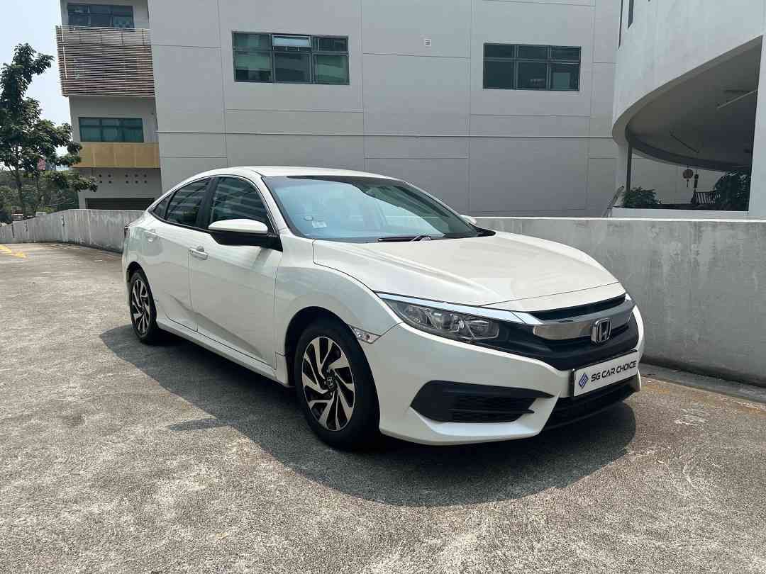 Honda Civic 1.6 i-VTEC (A) (Category: Used Cars) located in Singapore. Submitted by sgcarchoicewc (Listing ID 1465843955, Image 2). Description: Low average mileage done. Superb interior condition. Go for quality, assurance and peace of mind with this beautiful unit. Responsive sporty drive feel. Spacious cabin leg room. One of the most reliable Japanese made sedan in the market. New paint work will be provided to the next owner. Dont miss it! Co
