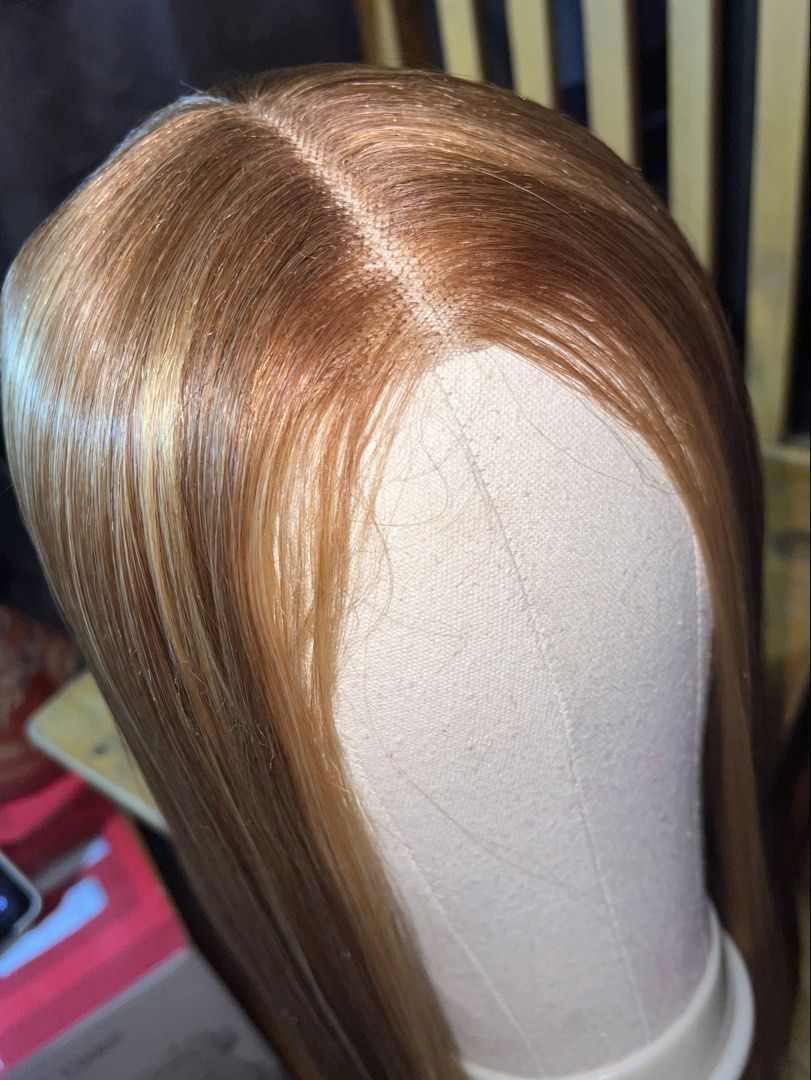 HONEY BLONDE LACEFRONT WIG (Category: Hair Accessories) located in Taguig. Submitted by aphroditexelliz08 (Listing ID 1465927046, Image 1). Description: ✨ Lacefront (T-part) ✨ 30 Inch ✨ Synthetic Hair ✨ No Issue ✨ Used only once Reason for selling : decluttering (Shipping within Metro Manila via Lalamove or GrabExpress only.) For a smooth and easier transaction you can message me on my FB account (Elliz De Lara).